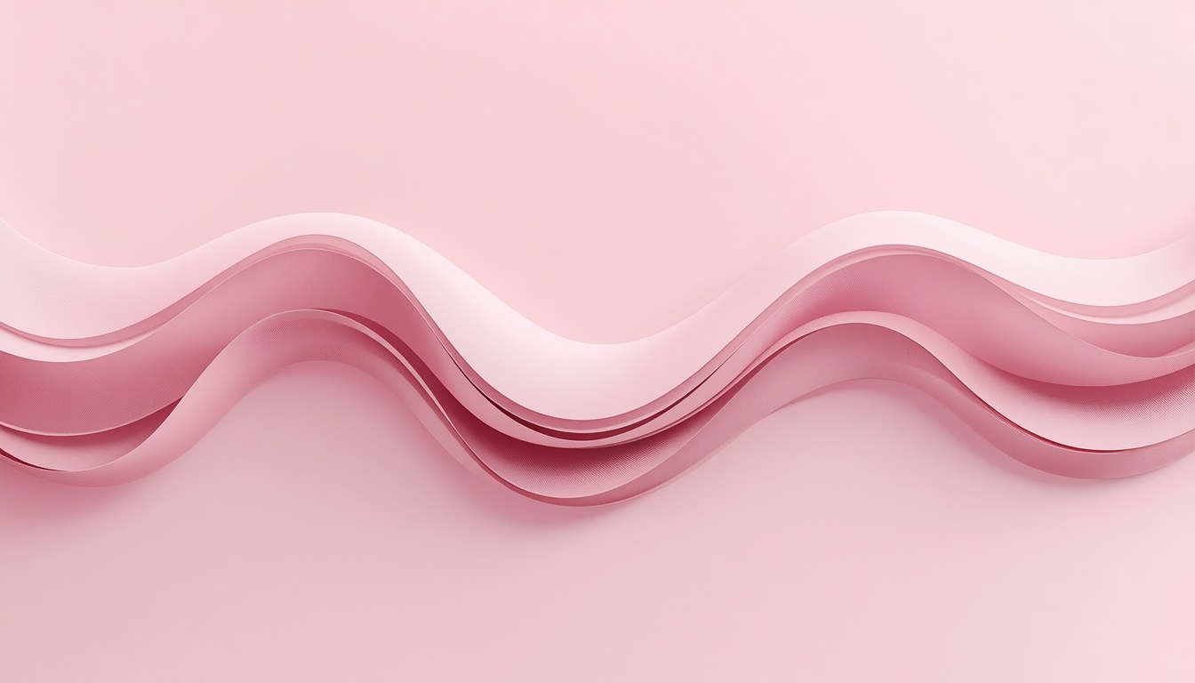 Soft layered shapes representing a quiet pause moment